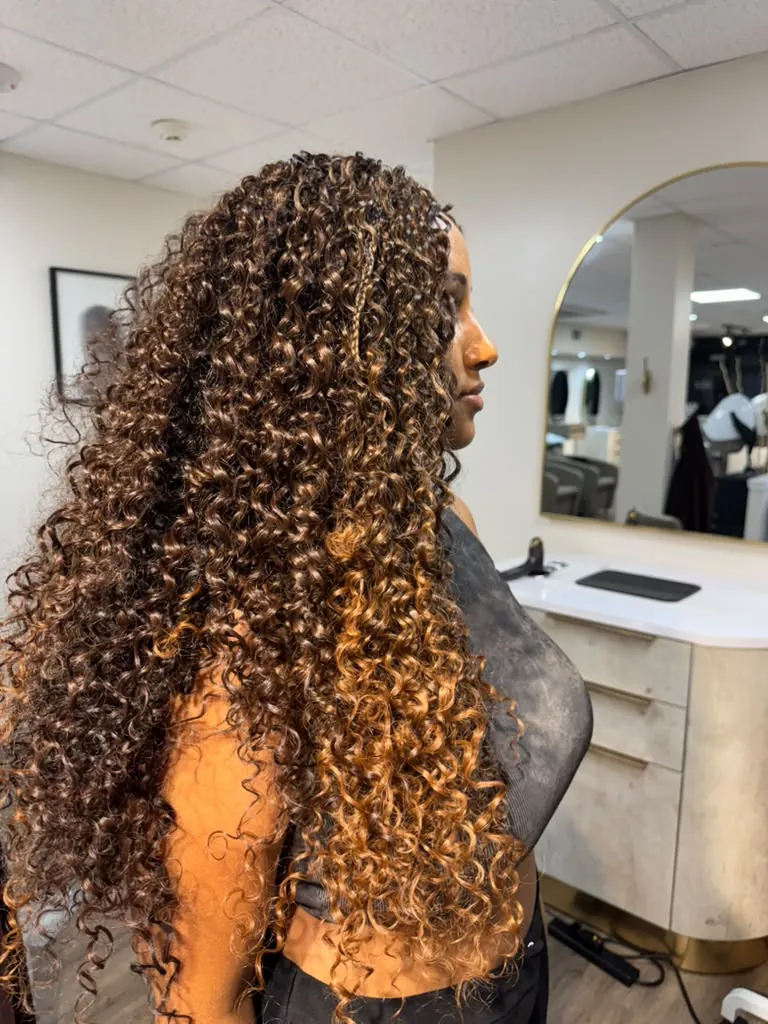 Curly Style Detail by Empress Royal Braids & Beauty